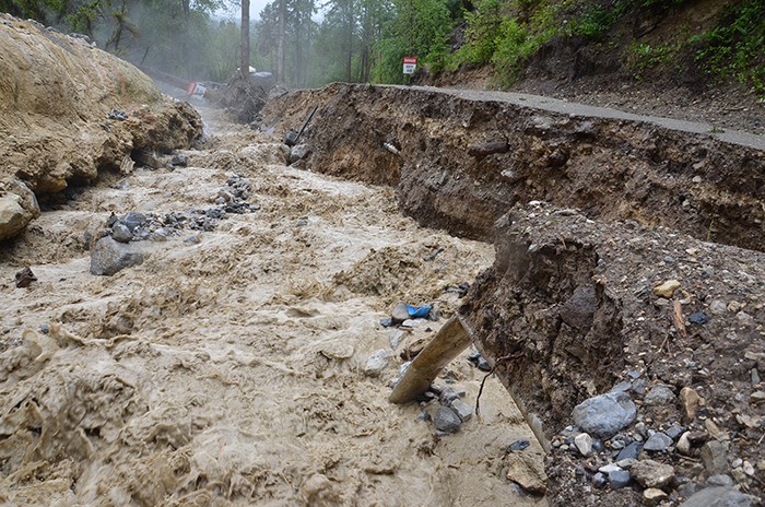 Cold Stream Creek wreaks havoc in Fairmont