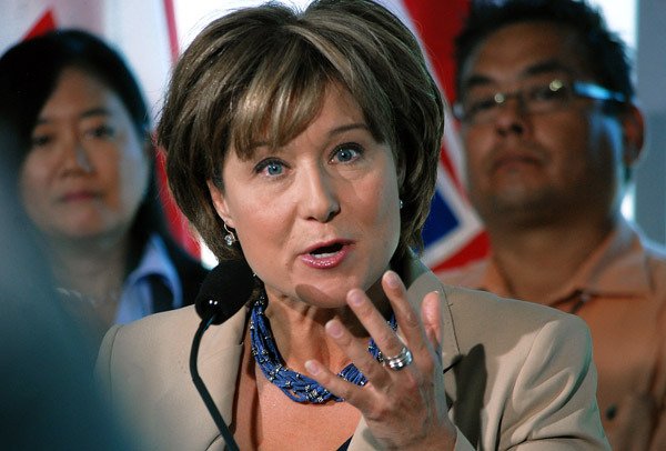 Premier Christy Clark on her campaign-style tour of B.C.