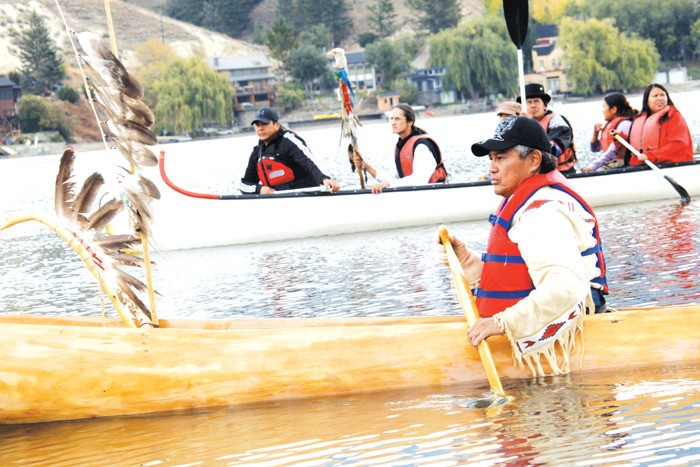 A scene from last year's salmon festival. This year's festival takes place the weekend of September 28 to 30 in and around Fairmont Hot Springs.