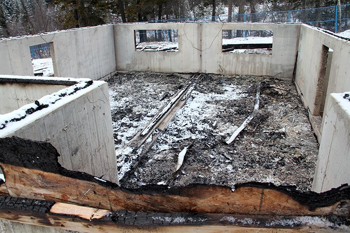 There is an ongoing RCMP investigation into a suspicious fire that destroyed five partially built condos in Fairmont Hot Springs on December 22.
