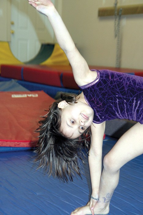 Walking into the former school gymnasium in Radium offers a surprise to those that aren’t aware that a full gymnastics club operates out of the building.