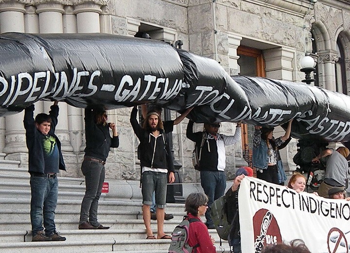 Northern Gateway pipeline has been the focus of many protests
