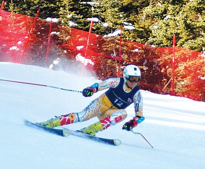 Skier Keelan Wittstock won two gold medals and a silver for Team Panorama during provincial competition in Alberta this month.