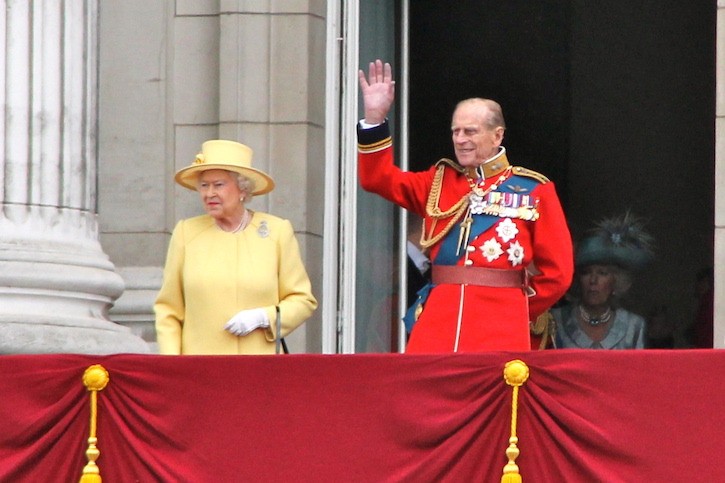 Queen Elizabeth and Prince Philip.