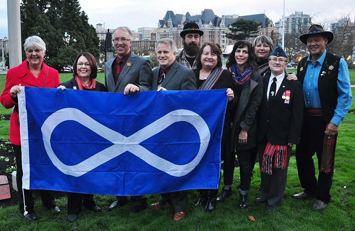 From left: Victoria-Beacon Hill MLA Carole James