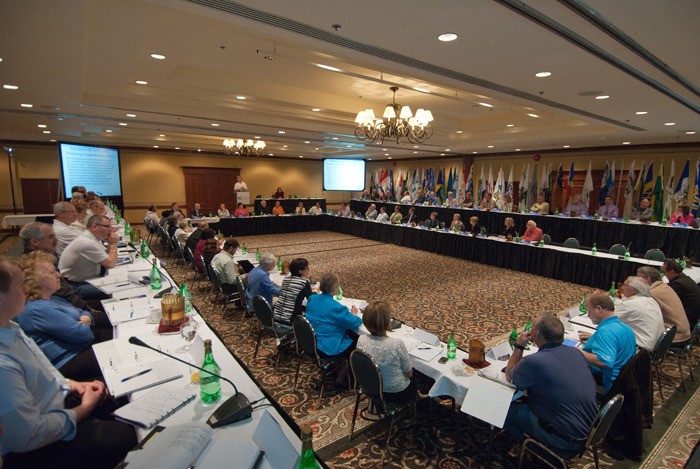 The first BC Mayors' Caucus took place in Penticton from May 16 to 18. Village of Canal Flats mayor Ute Juras