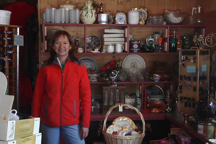 Diana Cote says that despite the high number of tourists who visit her store