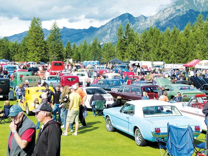 The Radium Show & Shine is always a popular event.