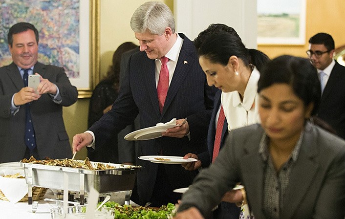 Prime Minister Stephen Harper hosts Iftar dinner at 24 Sussex Drive to mark Ramadan