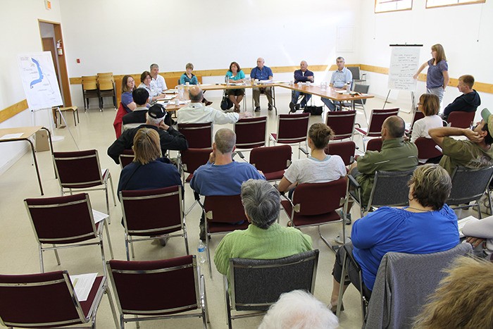 Residents of Canal Flats and Eagle's Nest were invited to a public meeting at the community hall on Saturday
