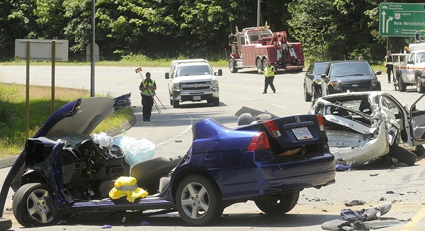 Crash on Scott Road in Surrey: ICBC says the number of injury claims and the size of awards continue to rise.