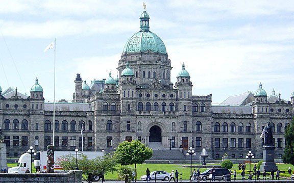 The B.C. legislature