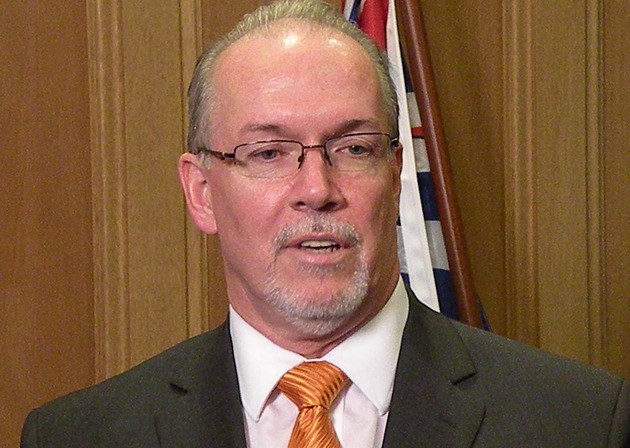B.C. NDP leader John Horgan
