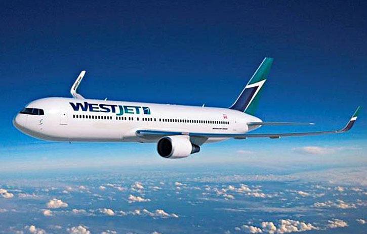 WestJet airline.