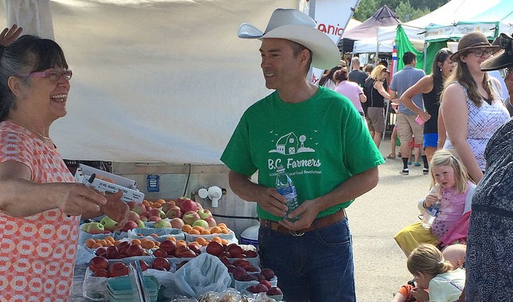 Agriculture Minister Norm Letnick has been focused on farmers' market development