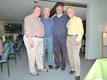 From left to right: Legion President Rick Jarrett