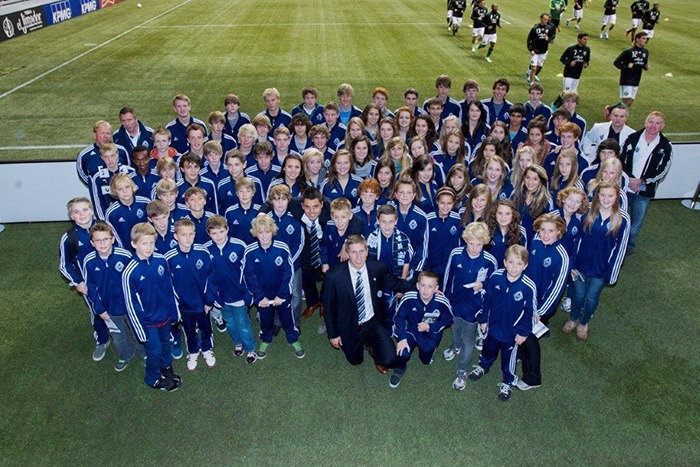 Whitecaps FC Kootenay Academy travelled to Vancouver for training