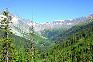Jumbo Valley is located in the heart of the Purcell Mountains