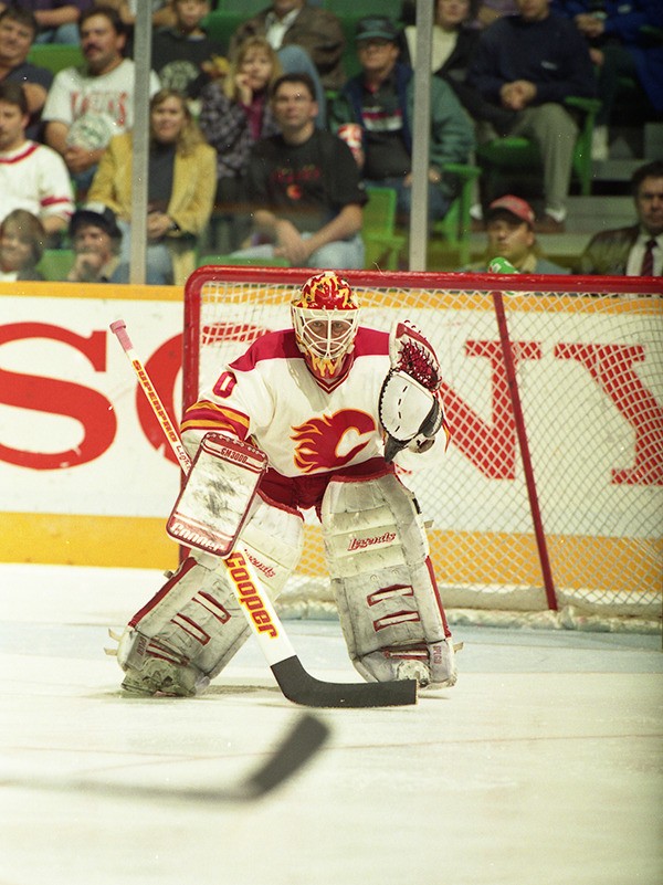 The Calgary Flames honoured their former goaltender and part-time Columbia Valley resident Mike Vernon on February 6th