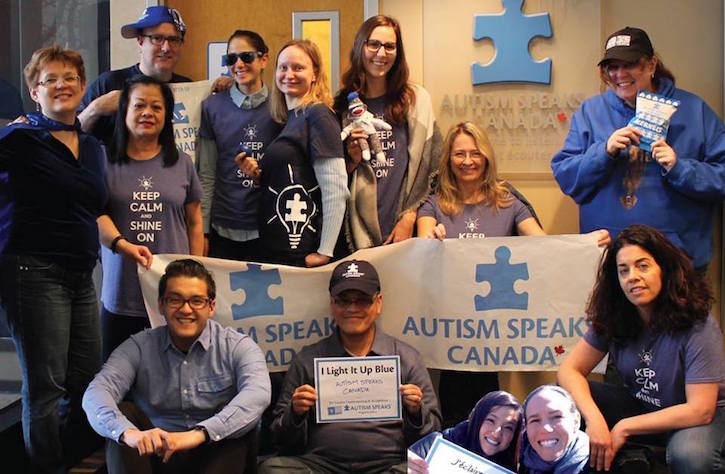 Light it up blue for World Autism Awareness Day