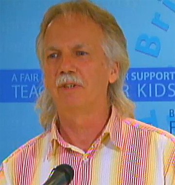 B.C. Teachers' Federation president Jim Iker