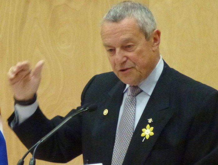 Former Education Minister Peter Fassbender is now Minister of Community