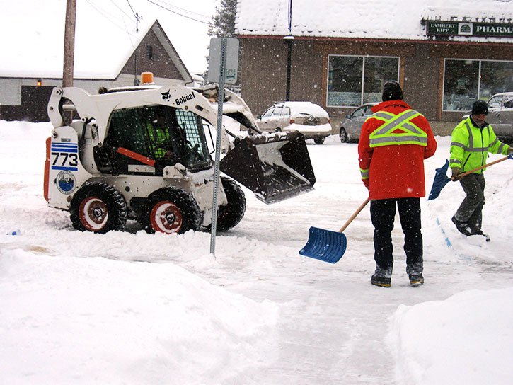 2011 — Snow and ice buried most of the Columbia Valley last week