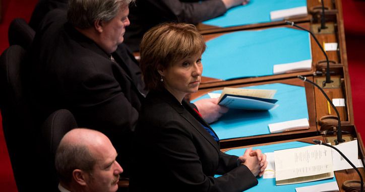 Premier Christy Clark says she seldom uses email for government business.