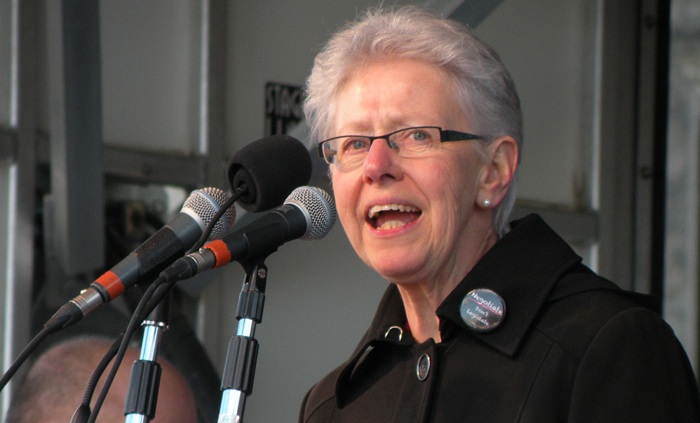 B.C. Teachers Federation president Susan Lambert.