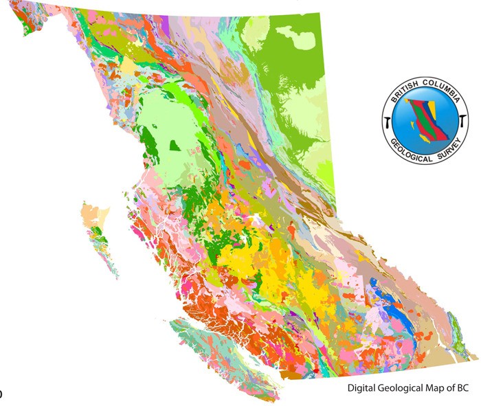 GeoscienceBC refines geological survey information to find potential mineral deposits. The aerial magnetic surveys have begun searching for underground aquifers.
