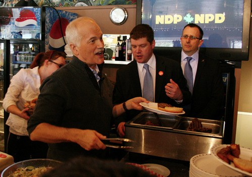 NDP Leader Jack Layton announces he will temporarily step down as leader of the party after more Cancer is discovered in his body.