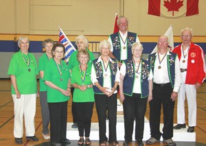 Radium's senior carpet bowling team took home a silver finish at the B.C. Seniors Games