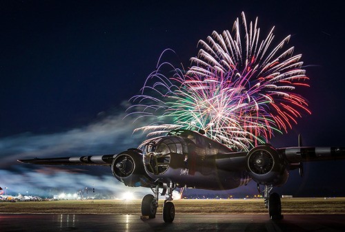 Angeline Haslett's winning entry for Best Static Photo from the Abbotsford International Airshow