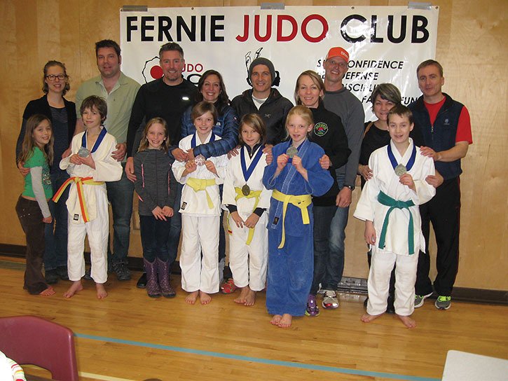 Judo tournament in Fernie