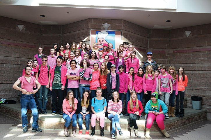 DTSS Pink Shirt day