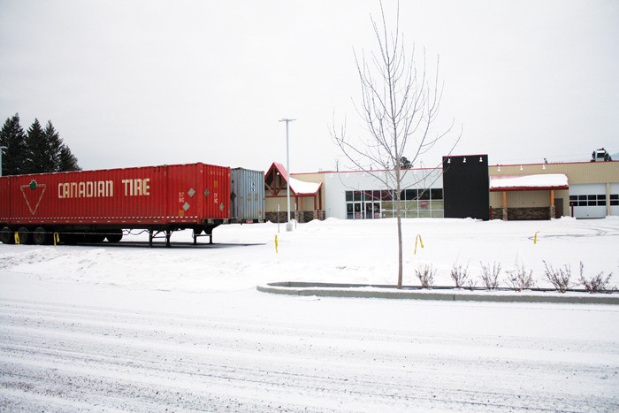 The Columbia Valley's new Canadian Tire hopes to open for business this March.