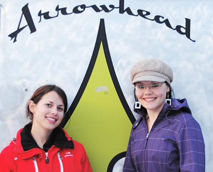Michelle Babich and Leanne Tegart are one half of Arrowhead Brewing Co. Not pictured: Shawn Tegart and Jared Babich