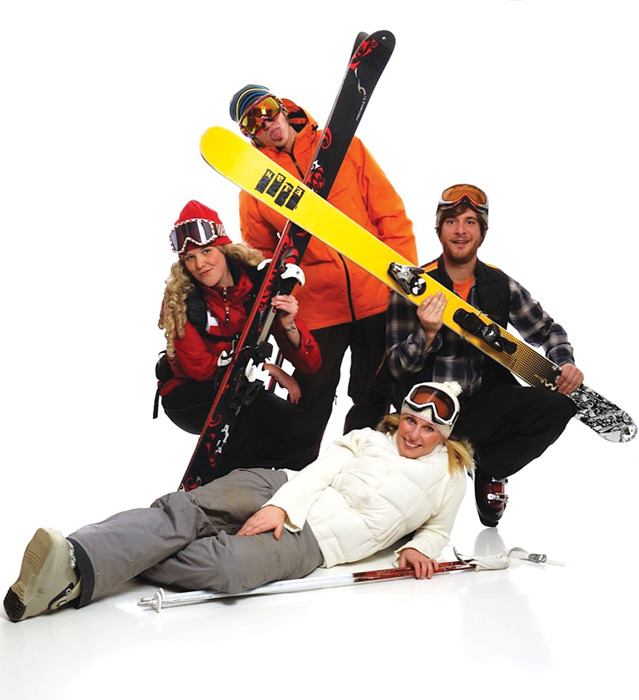 Ski Bum: The Musical comes to Panorama as part of the Great Hall Series during the Mardi Gras Festival.