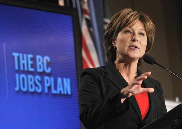 Premier Christy Clark speaks to Surrey Board of Trade breakfast meeting Wednesday.