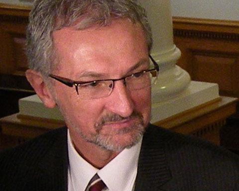 NDP justice critic Leonard Krog