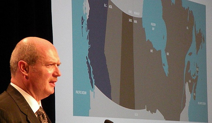 Finance Minister Mike de Jong says B.C. may be the only province in Canada to balance its budget for the year ahead.