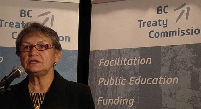 Sophie Pierre is winding up her extended term as chief commissioner of the B.C. Treaty Commission.