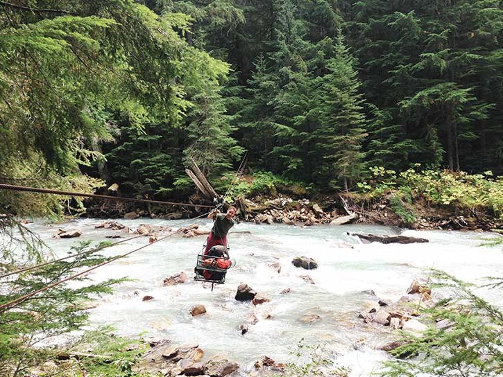 The Earl Grey Trail is multi-day hike through remote Kootenay backcountry.