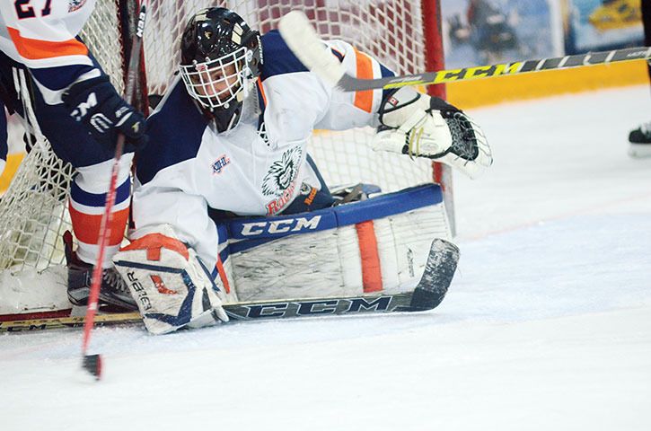 The Columbia Valley Rockies Junior B team was confident in its effort to conquer the Beaver Valley Nitehawks. Rockies goalie