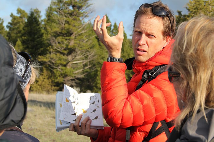 It’s an exciting time of year in the Columbia Wetlands as thousands of birds return on their spring migration.  Eagle Eye Tours co-owner Cam Gillies led a group on a birdwatching  mission on Saturday