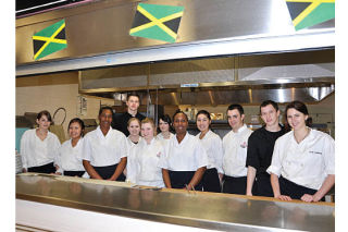 Jamaica was on the minds and tastebuds of all the people who came out to a special night of cooking at David Thompson Secondary School in Invermere on February 9. Darryl Crane/echo photo