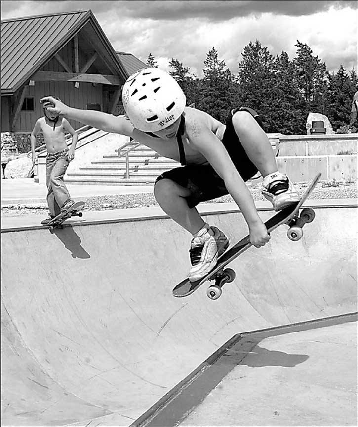 2007 — Local skateboarders put the Mt. Nelson Athletic Park skate park to good use before it was temporarily closed for upgrades