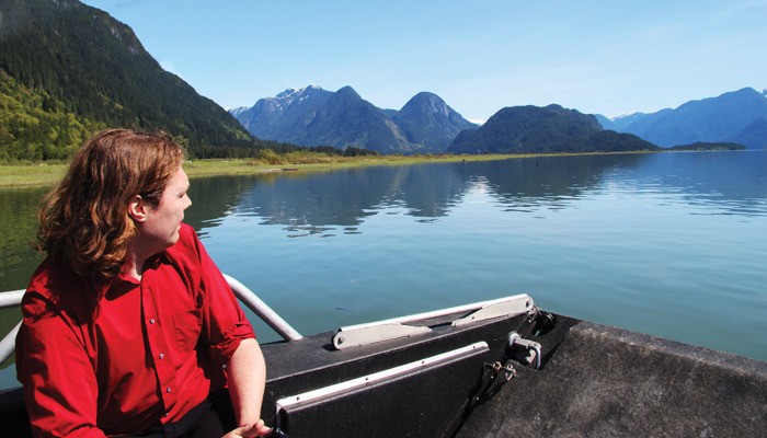 BC filmmaker Jeremy Lutter recently visited in Invermere in preparation of shooting his latest short film