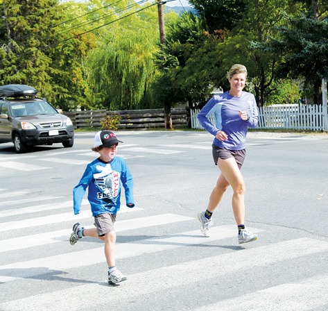 Runners of all ages took to West Side Road on September 18.