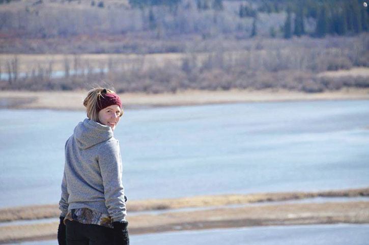 Jamie Hiltz says the Columbia Wetlands are one of her main reasons for deciding to stay on in the Columbia Valley as a full-time resident after arriving her as a one-month Mobilize participant.